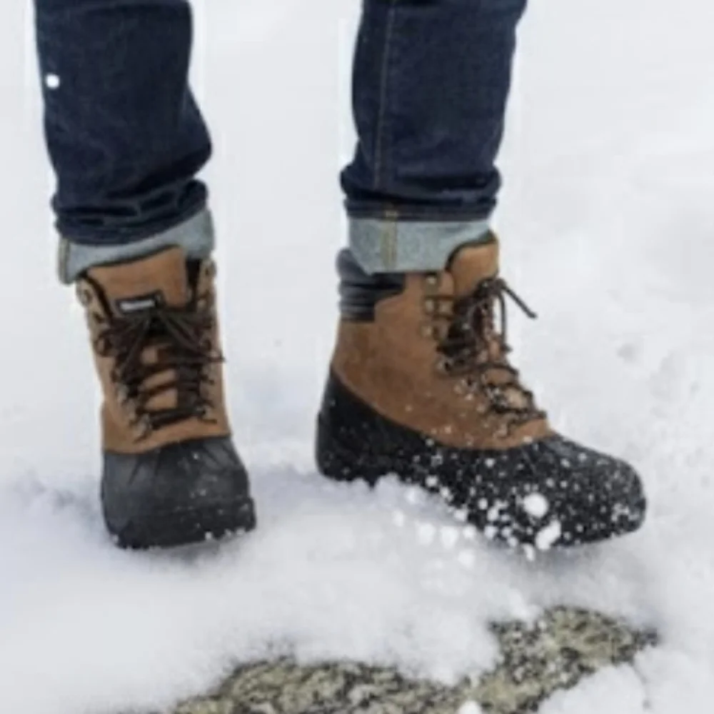 Propet Men's Leather Blizzard Mid Lace Boot Size 13 M(D)
